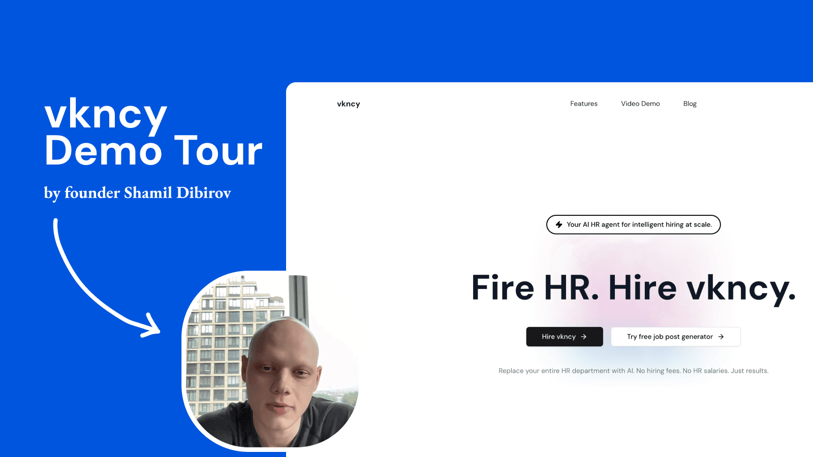 vkncy AI HR Agent Demo